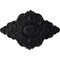 Ekena Millwork Ashford Ceiling Medallion, Hand-Painted Steel Gray, 42 3/4"W x 28 7/8"H x 1"P CM42X28ASSGS - alternate 1